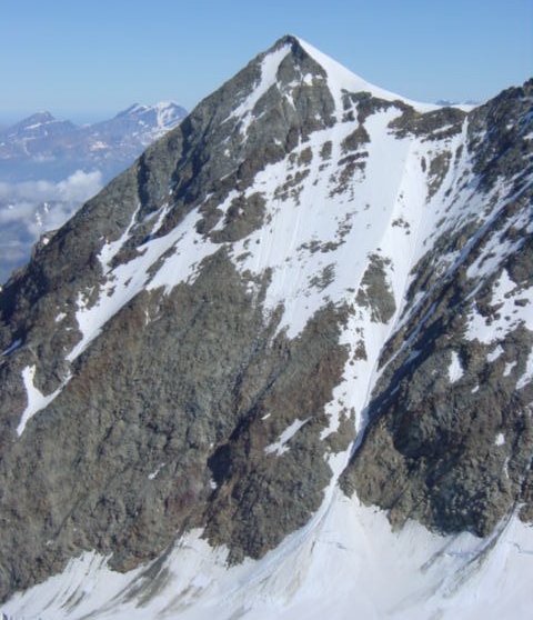 Hohberghorn ( 4219 metres ) in the Swiss Alps