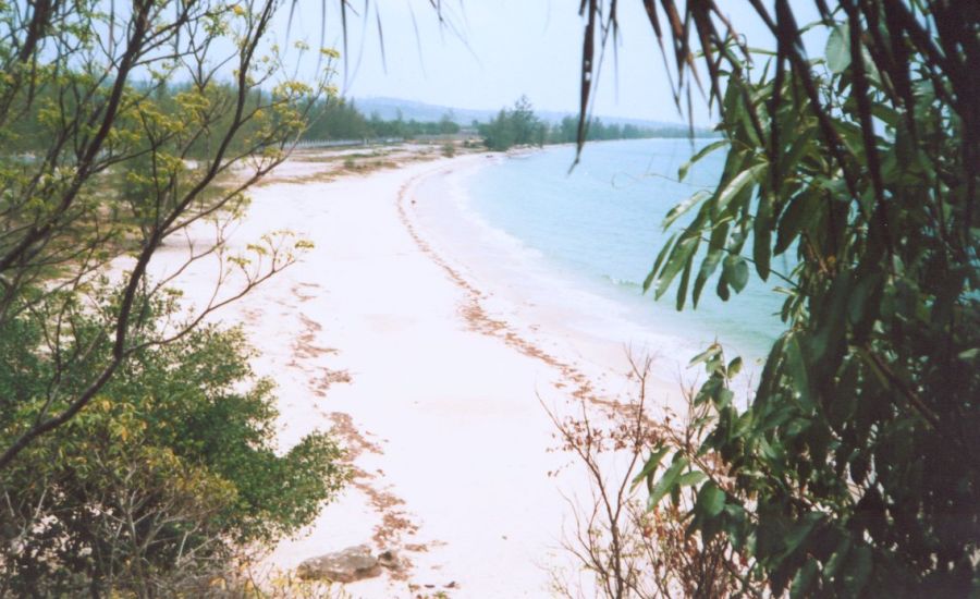 Otres Beach in Sihanoukville in Southern Cambodia