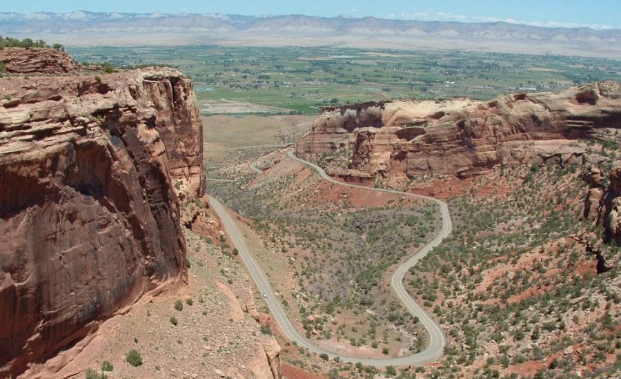 Grand Junction from the Colorado National Monument