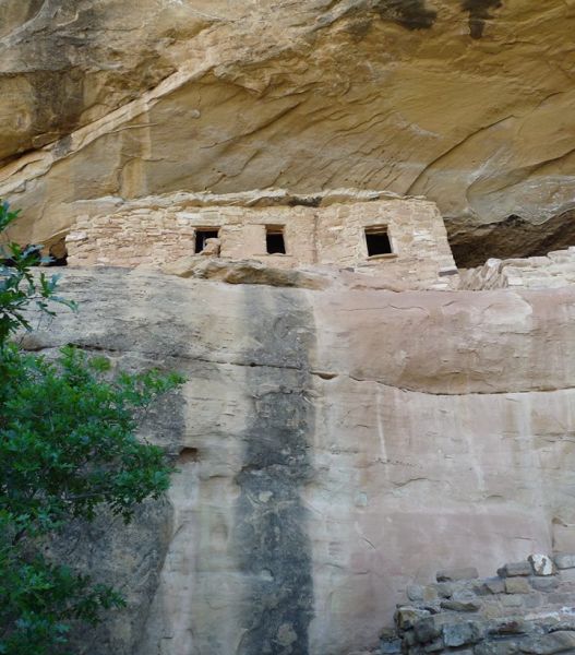 Cliff dwellings at Mesa Verde