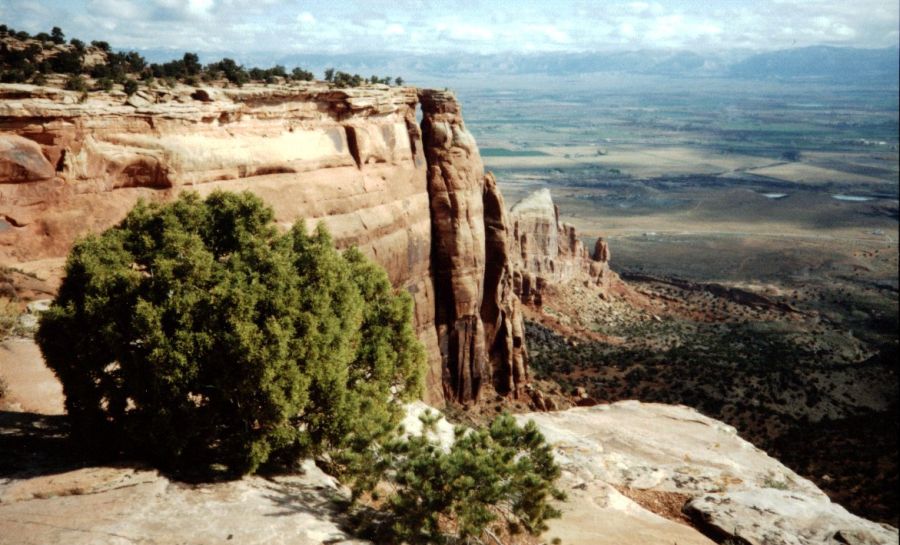 Colorado River from the Colorado National Monument