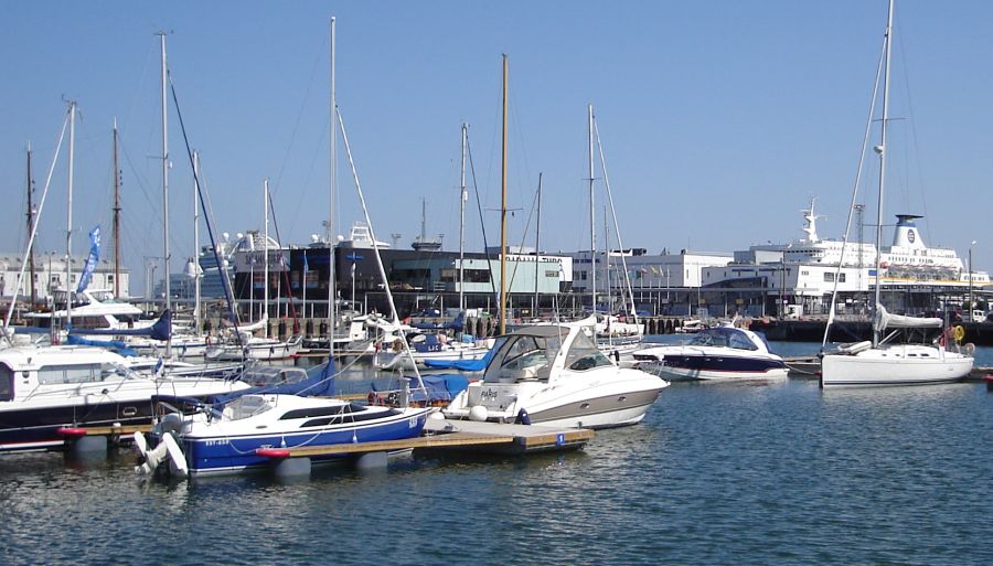 Boats in Marina at Tallinn