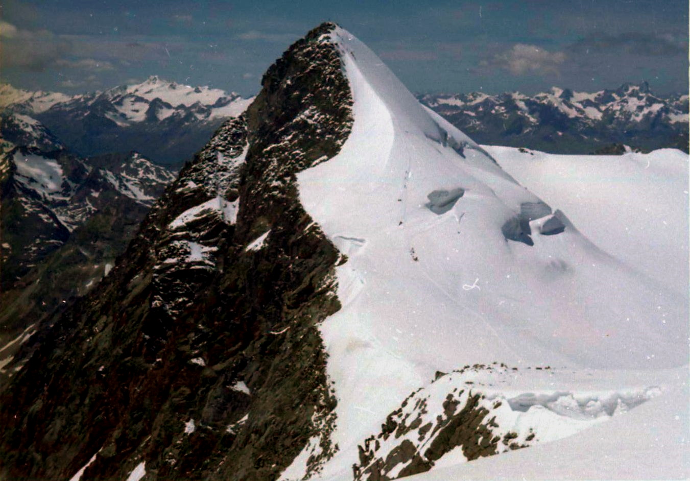 Zuckerhutl in the Stubai Alps of the Austrian Tyrol