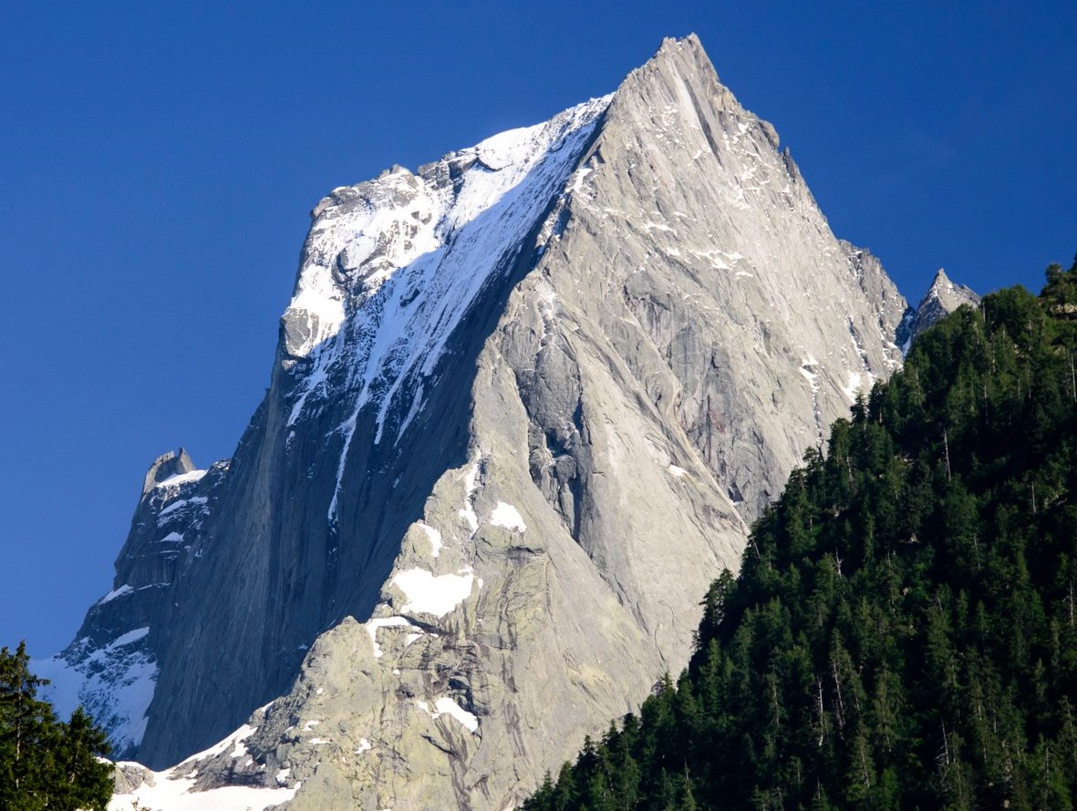 Piz Badile in SE Switzerland