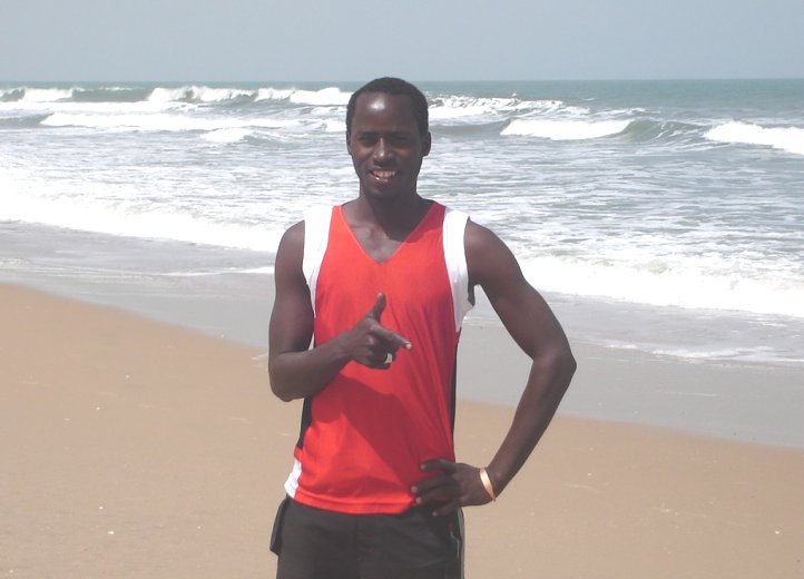 Foday on Kololi Beach