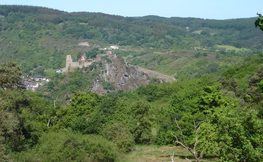 Ahr River Valley in the Eifel Region of Germany