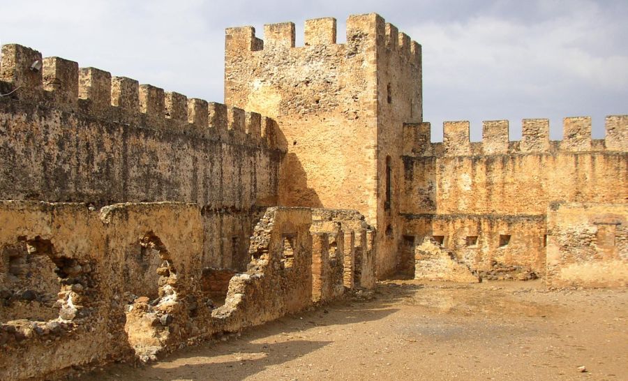 Frangokastello on the Greek Island of Crete