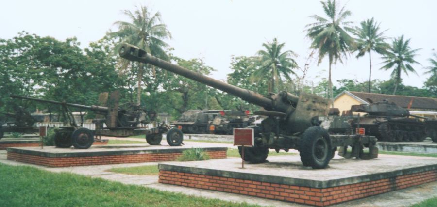 Armoured Vehicles at the Military Museum outside the Citadel in Hue