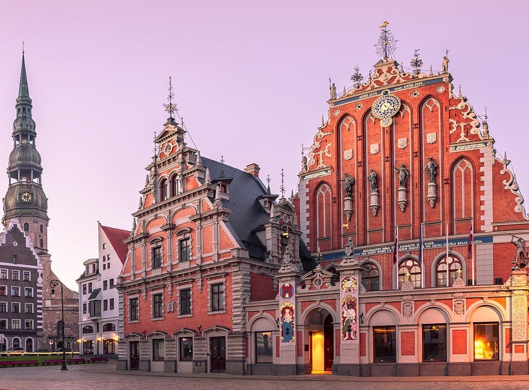 House of the Blackheads in Riga - capital city of La