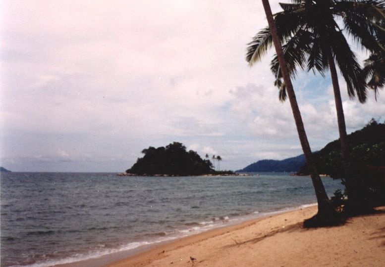 Beach at Kampung Paya on Pulau Tioman