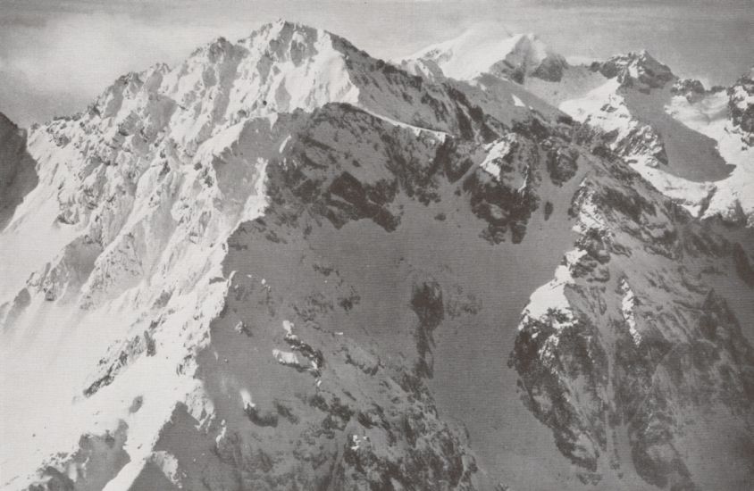 Aerial View of Djebel Toubkal in the High Atlas