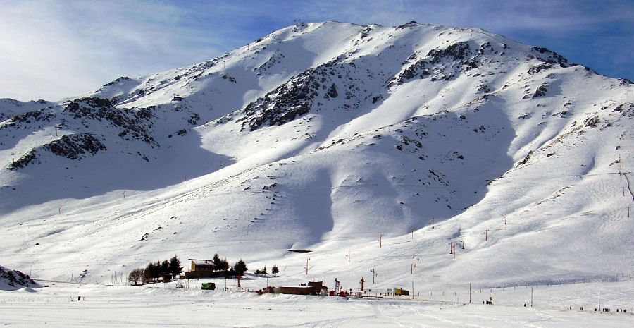 Ski Slopes on Djebel Okaimeden in the High Atlas of Morocco