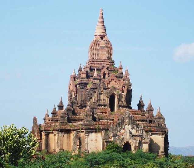 Thisa Wadi Pahto in Minnanthu area of Bagan in central Myanmar / Burma