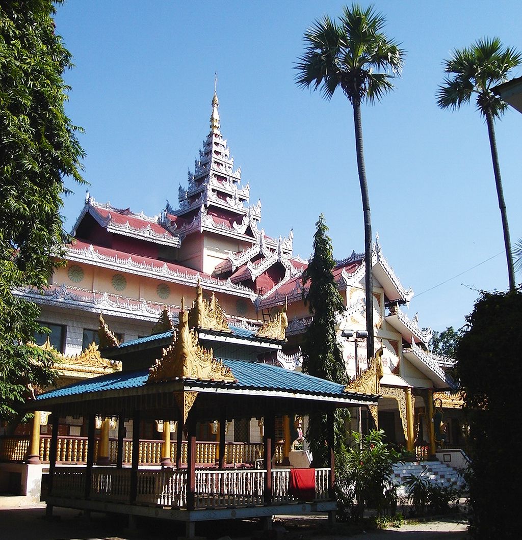 Kin Wun Kyaung in Mandalay in northern Myanmar / Burma