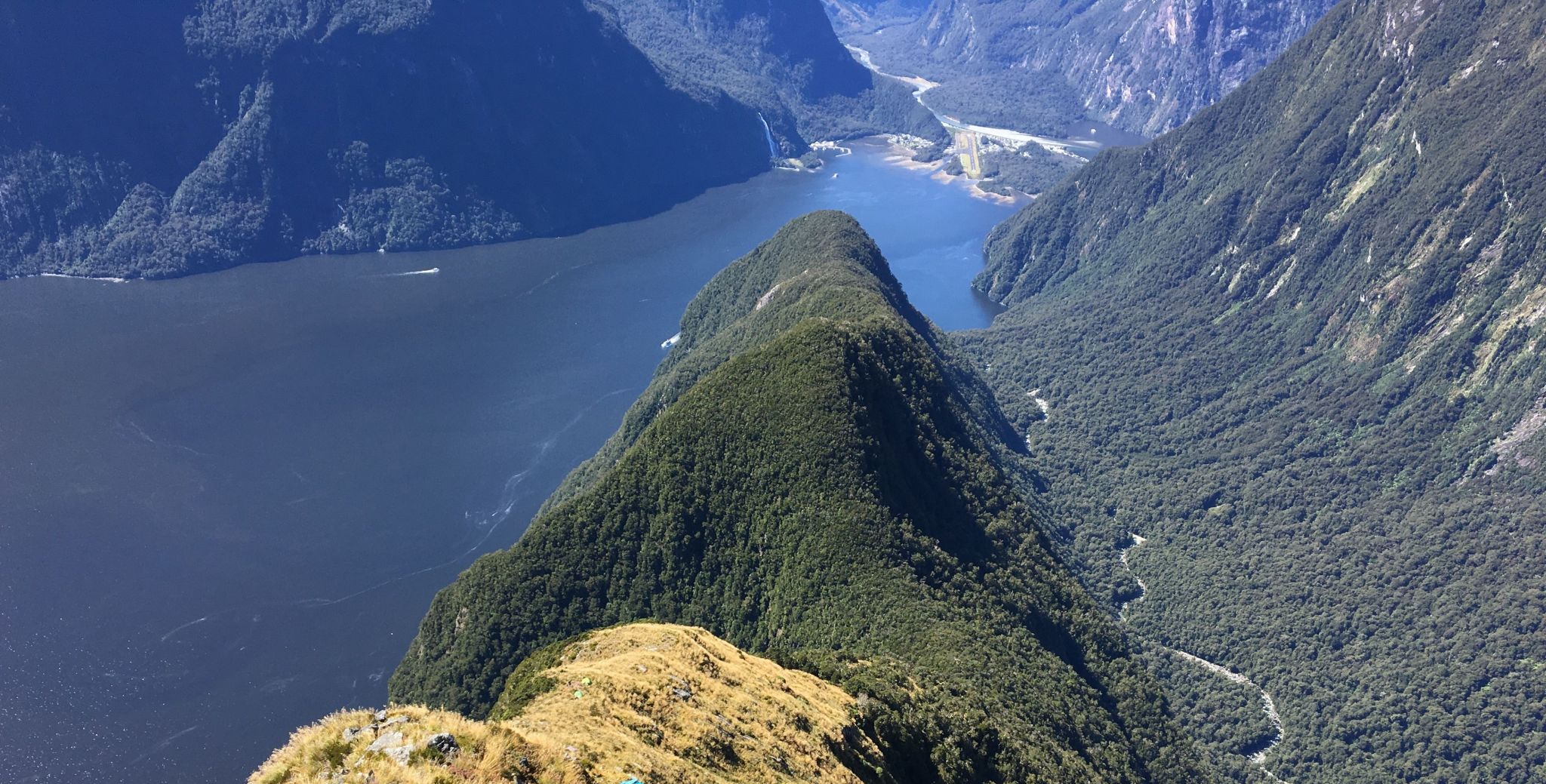 Mitre Peak in Milford Sound in Fjordland of the South Island of New Zealand