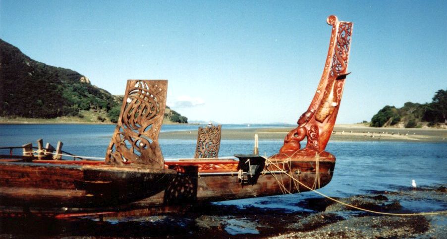 Maori War Canoe