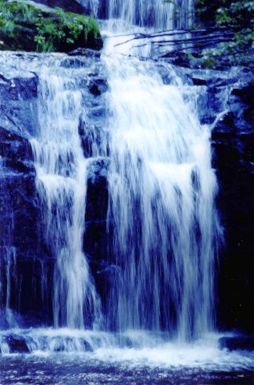 Purakaunui Falls in SE of the South Island of New Zealand