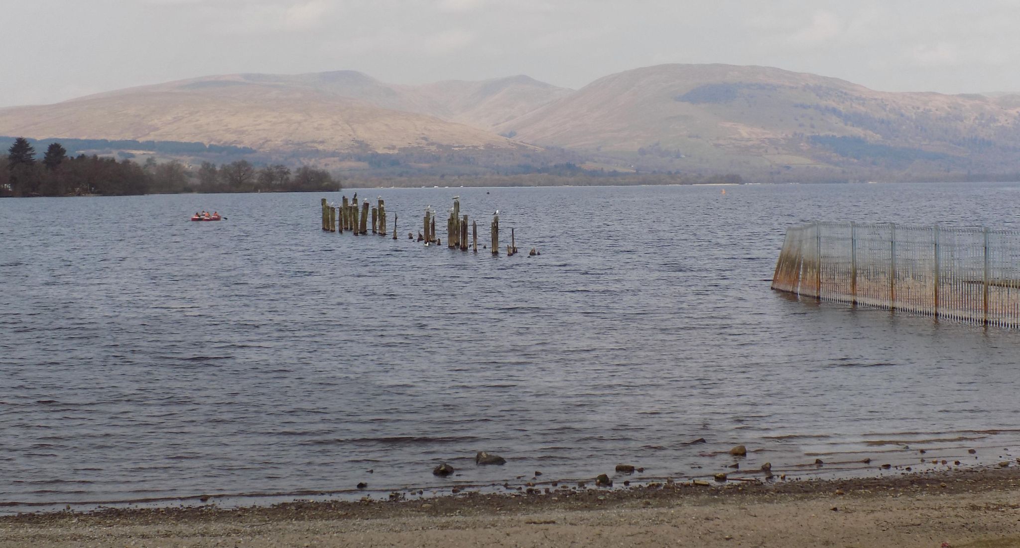 Luss Hills across Loch Lomond from Balloch