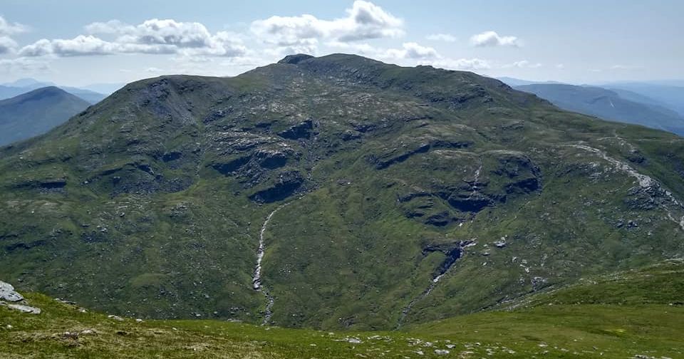 Ben Dorain to south of Beinn an Dothaidh