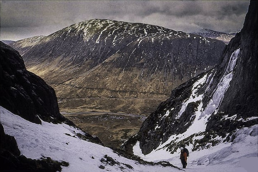 Beinn a Chrulaiste in Glencoe in the Highlands of Scotland