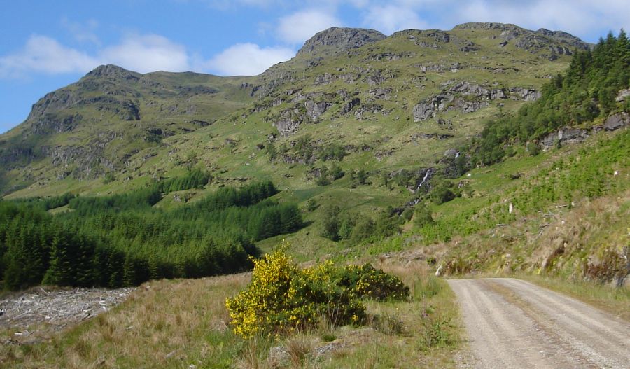 Approach to Beinn Bheula