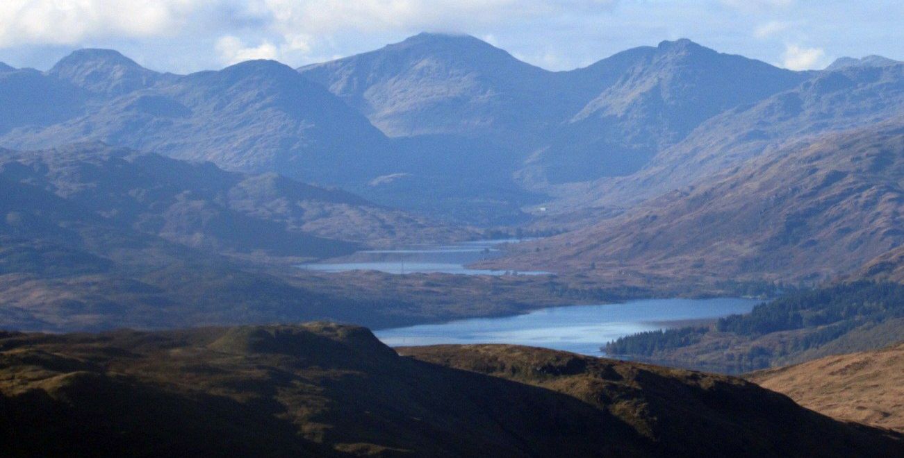 Arrochar Alps from Ben Ledi