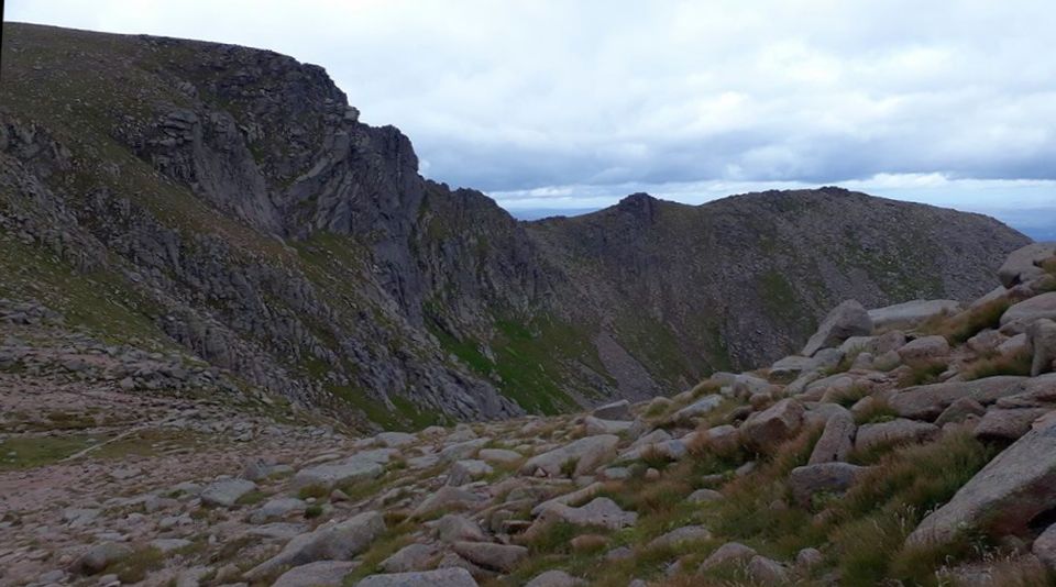 Corrie on Cairngorm Plateau