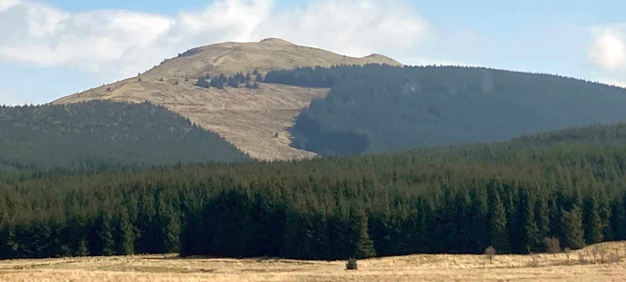 Meikle Bin in the Campsie Fells