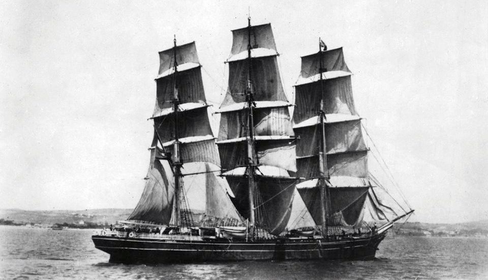 Cutty Sark - sister ship of the Carrick