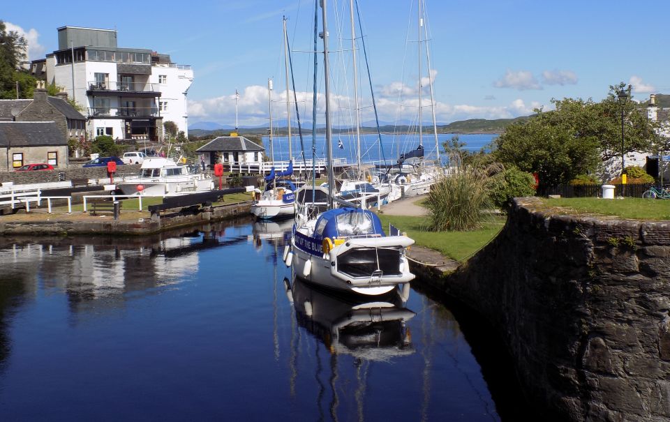 Sea Lock at western end of the Crinan Canal