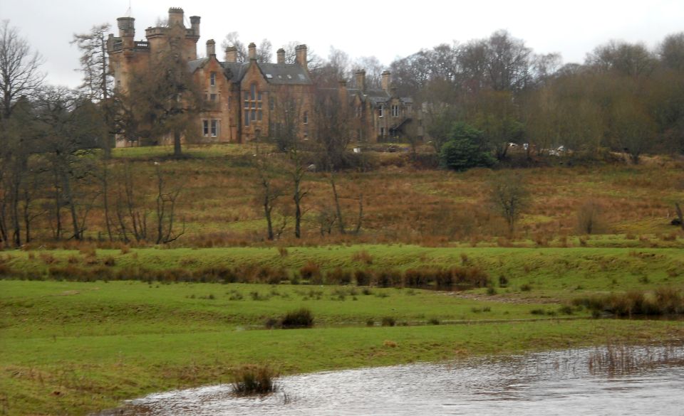 Dalnair House from the Endrick Water