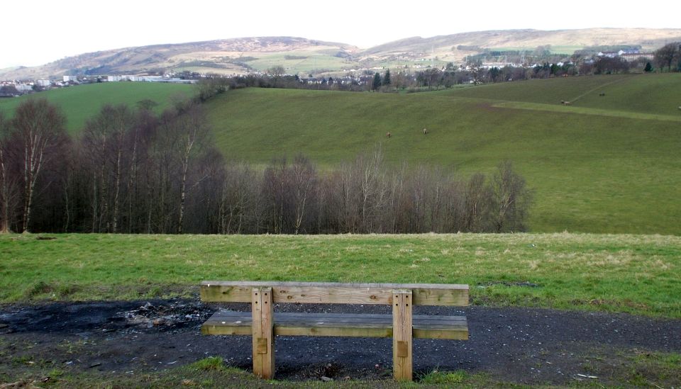 Kilpatrick Hills from Cleddan Burn trail