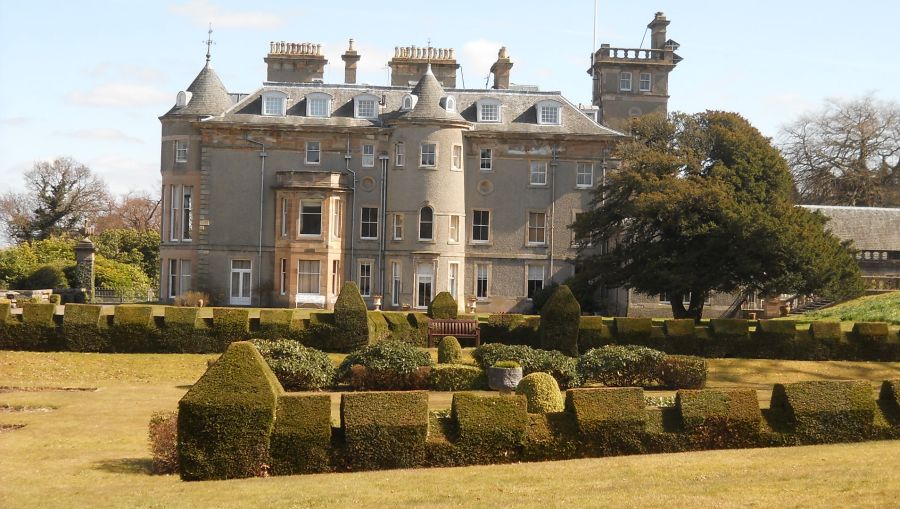 Mansion house in Finlaystone Country Park