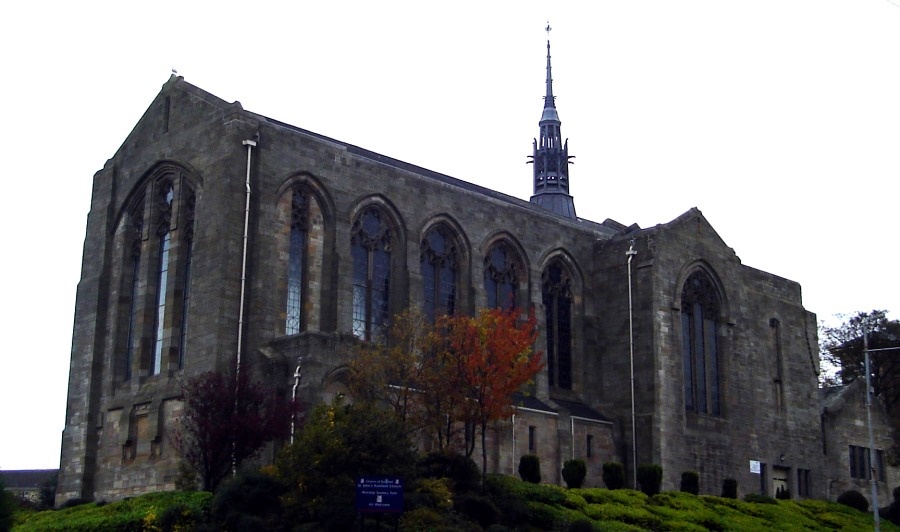 St John's Renfield Church in Beaconsfield Road in Kelvindale off Great Western Road in the West End of Glasgow