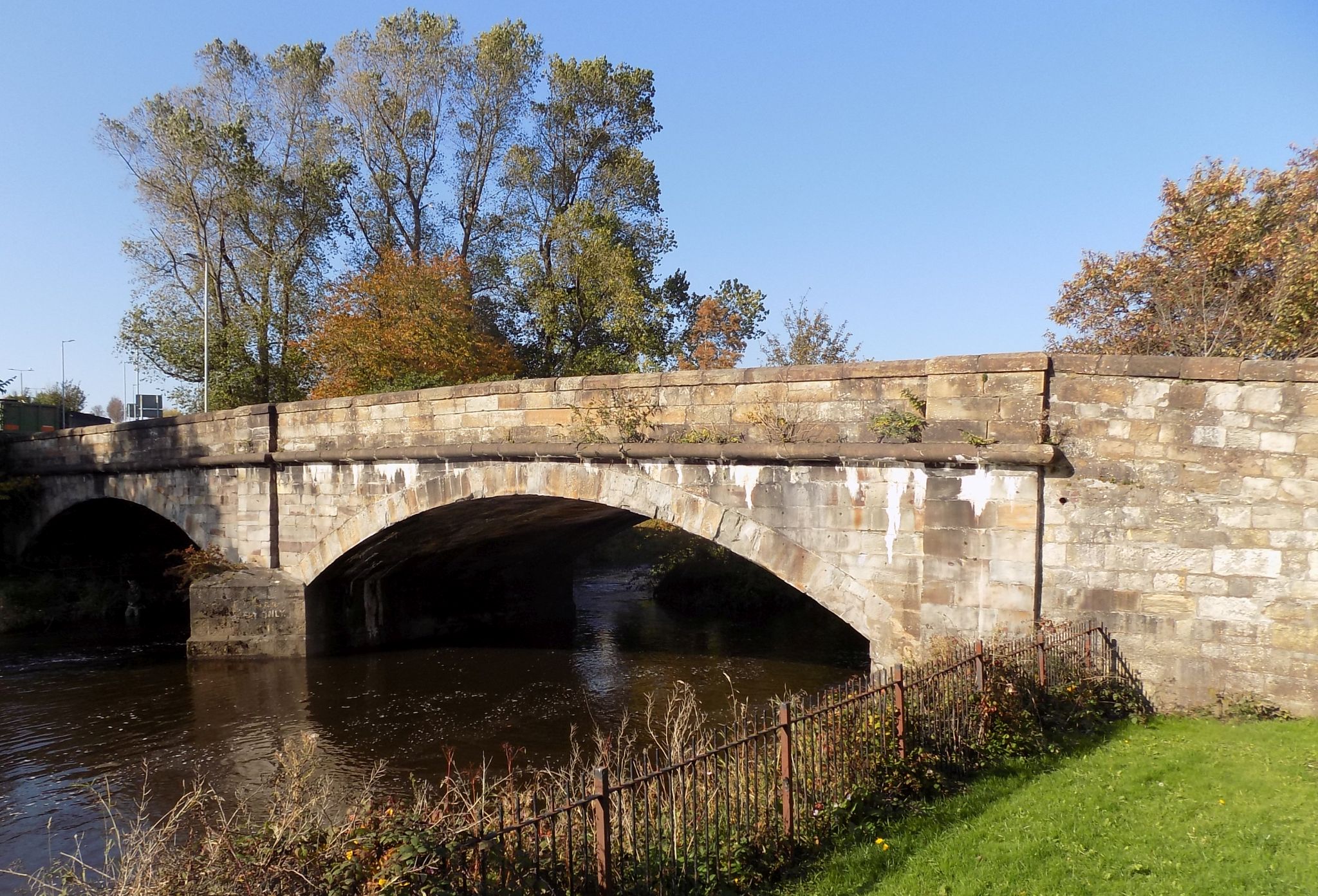 Bridge over the River Garnock in Kilwinning