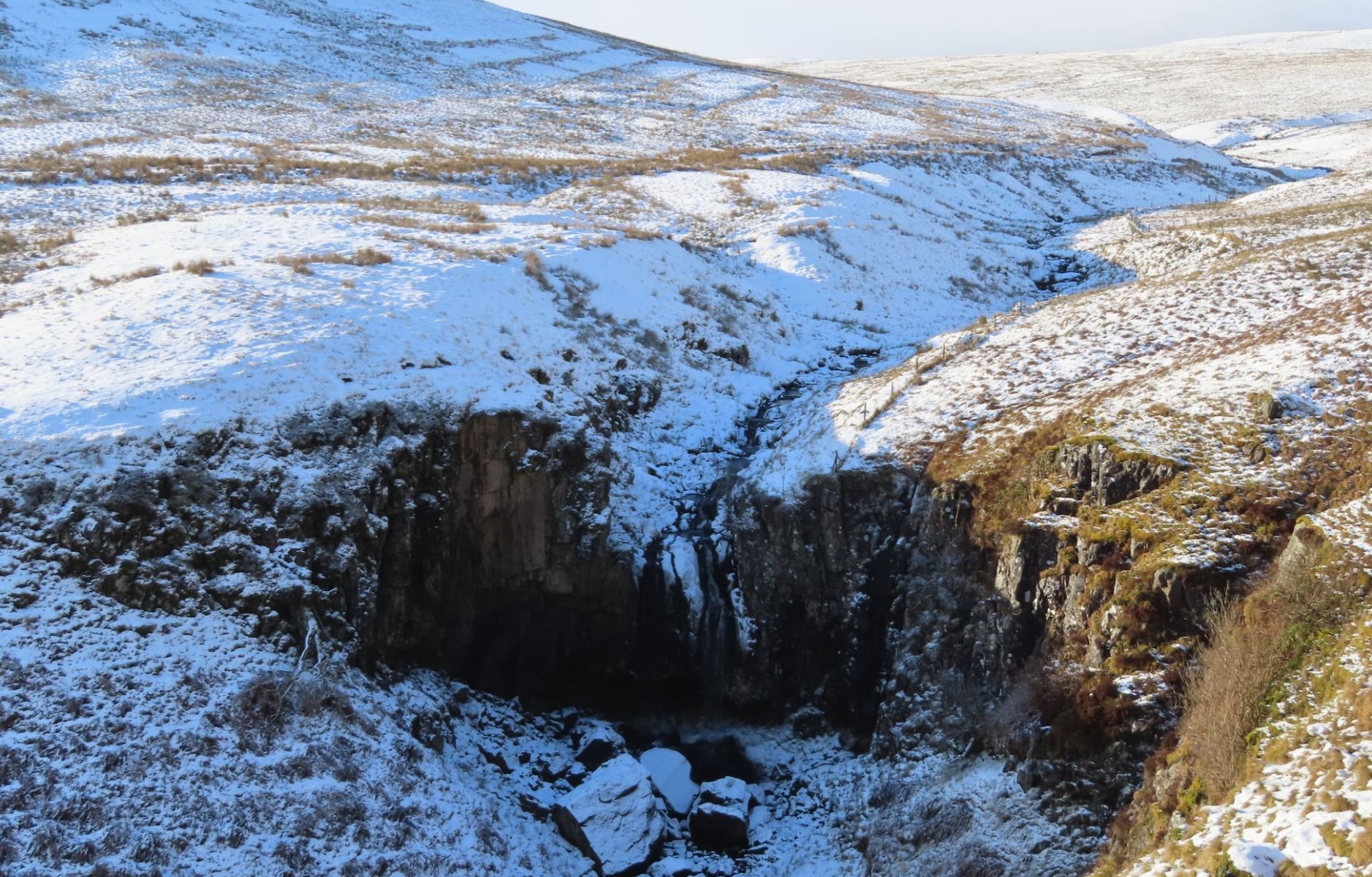 Laird's Loup ( Waterfall ) on the Garrel Burn