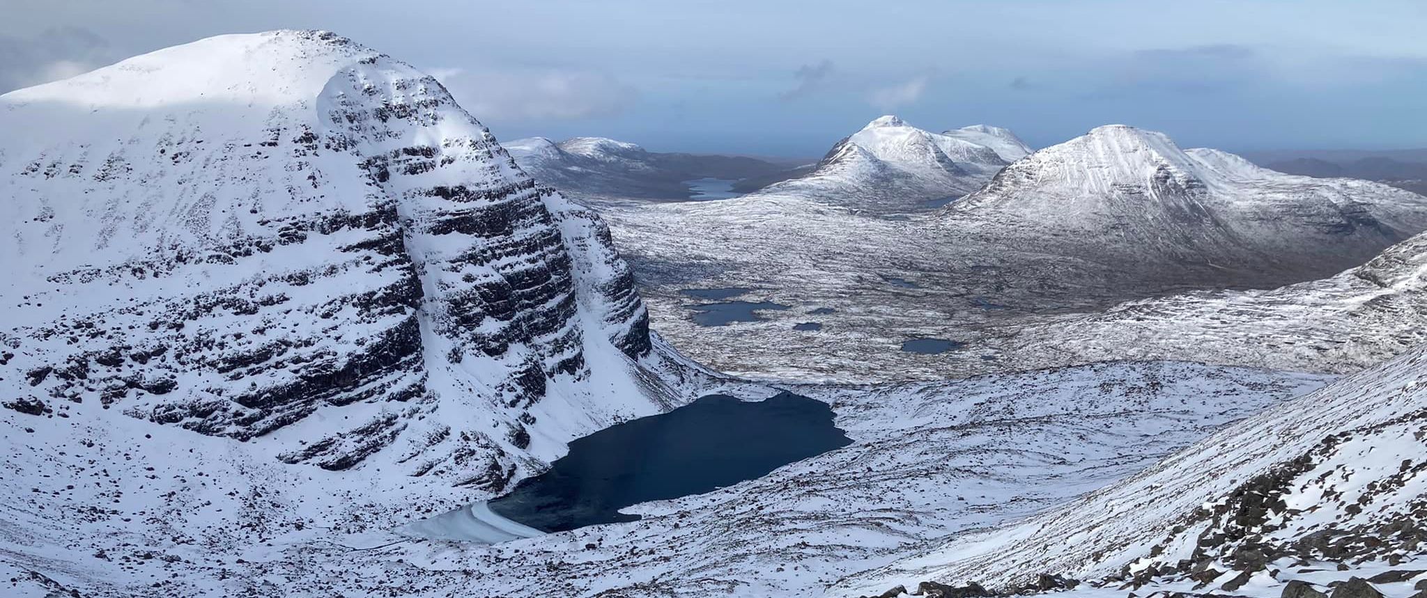 Liathach and Beinn Alligin from Beinn Eighe