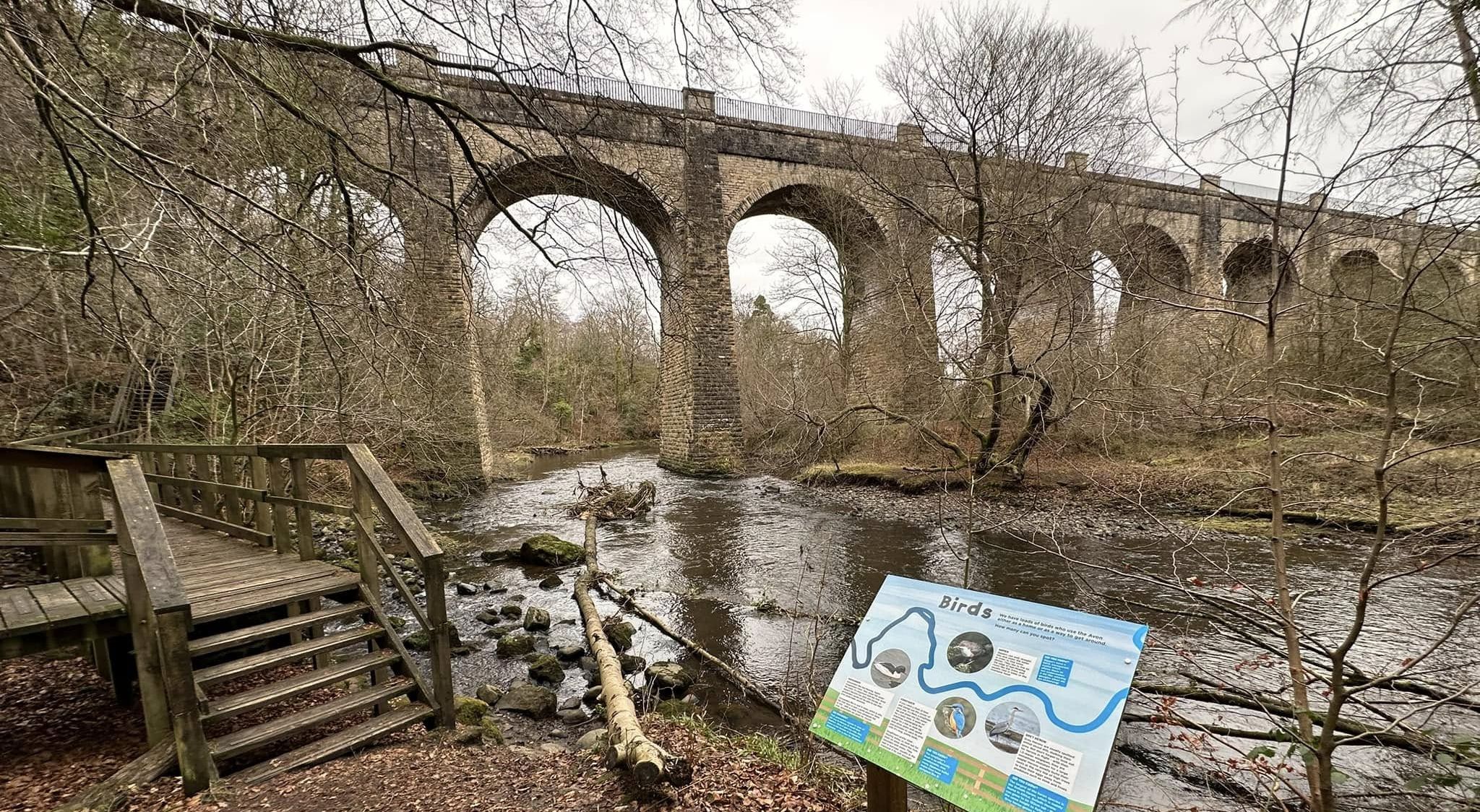 Avon River Aqueduct for Union Canal at Linlithgow