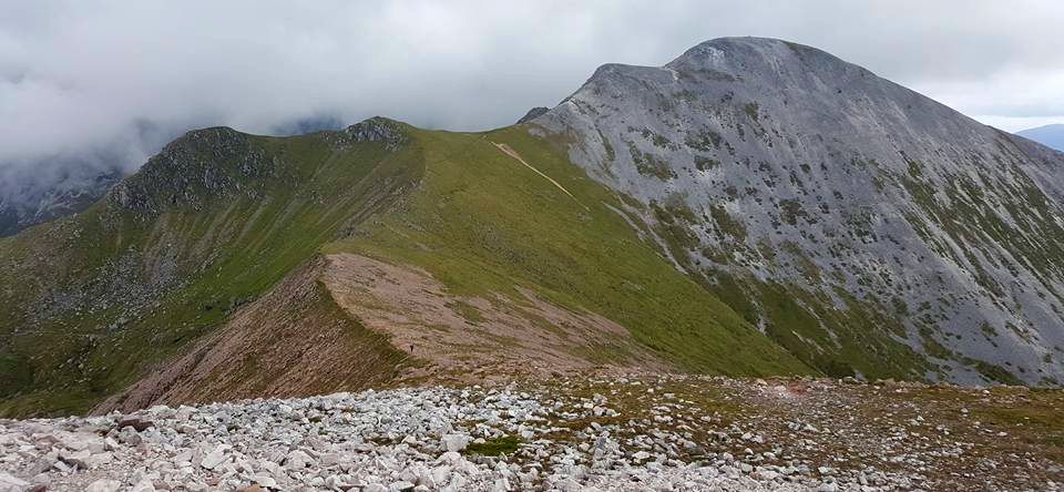 Stob Ban ( 3278ft, 999m ) in the Mamores