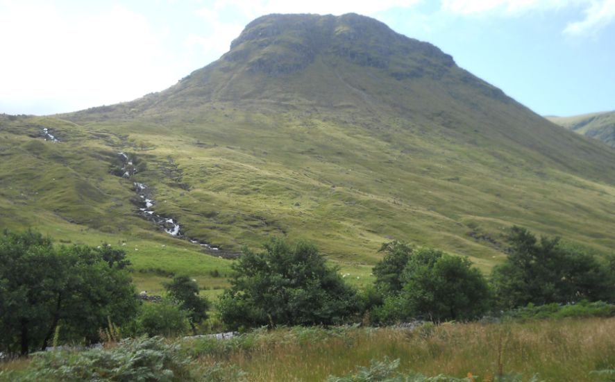 Creag an Tulabhain in Glen Lyon