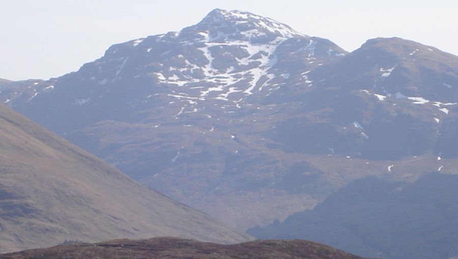 Cruach Ardrain from Beinn nan Imirean in Glen Dochart