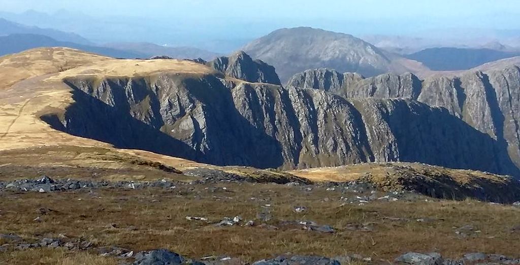 Summit Plateau of Beinn Fhada ( Attow )