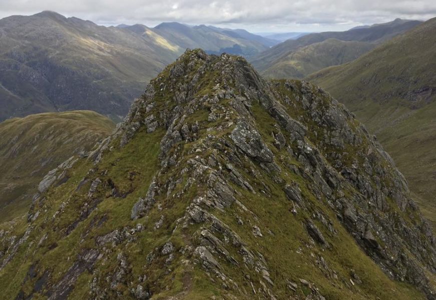 Forcan Ridge on The Saddle