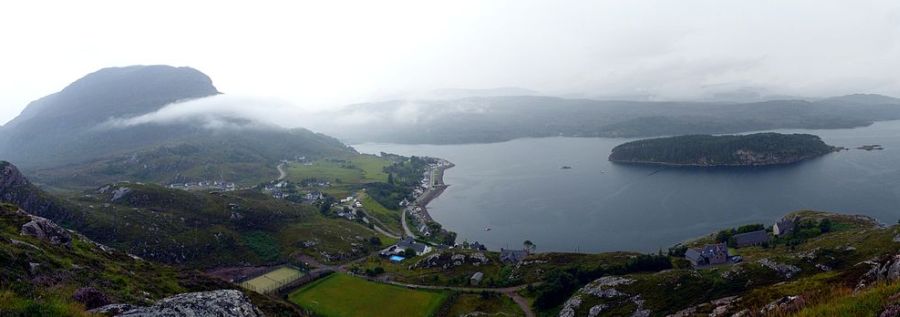 Shieldaig on North West Coast of Scotland