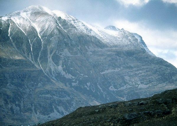 Liathach in the Torridon region of the North West Highlands of Scotland