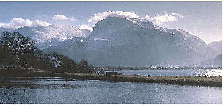 The West Highland Way _ Ben Nevis above Fort William