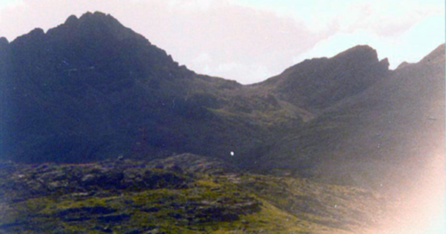 Coire Bhasteir with Sgurr nan Gillean and Am Bhasteir and the Bhasteir Tooth on the Island of Skye