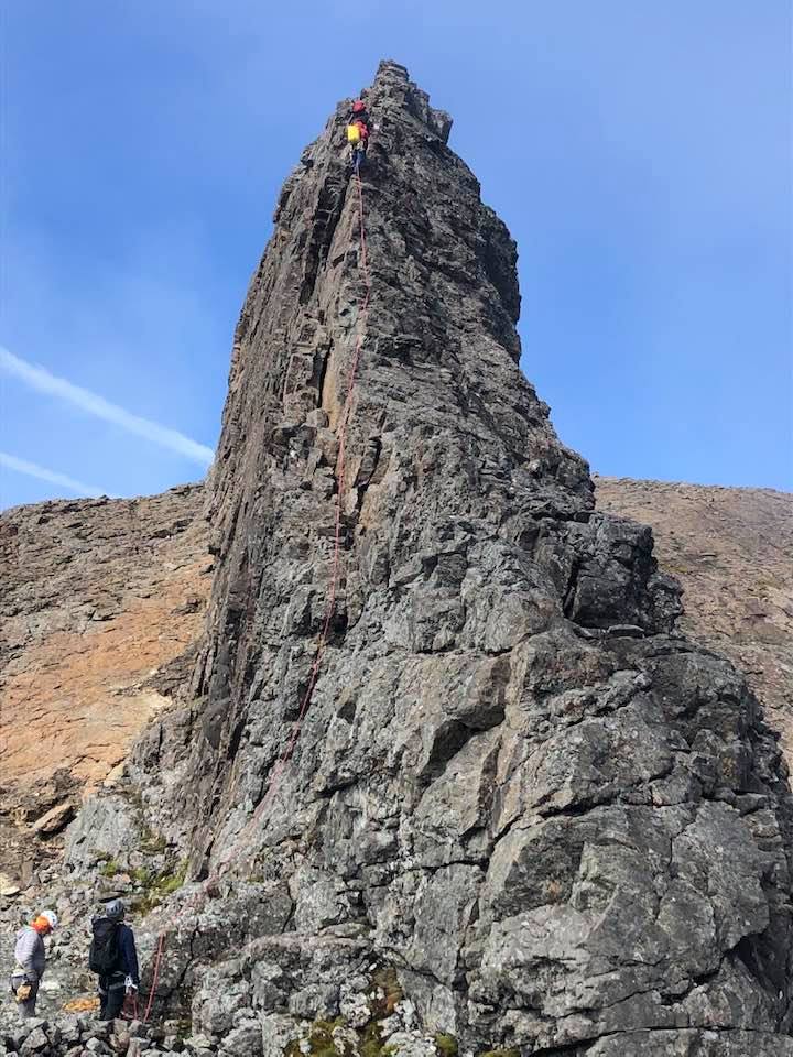 Inaccessible Pinnacle on Sgurr Dearg on the Skye Ridge