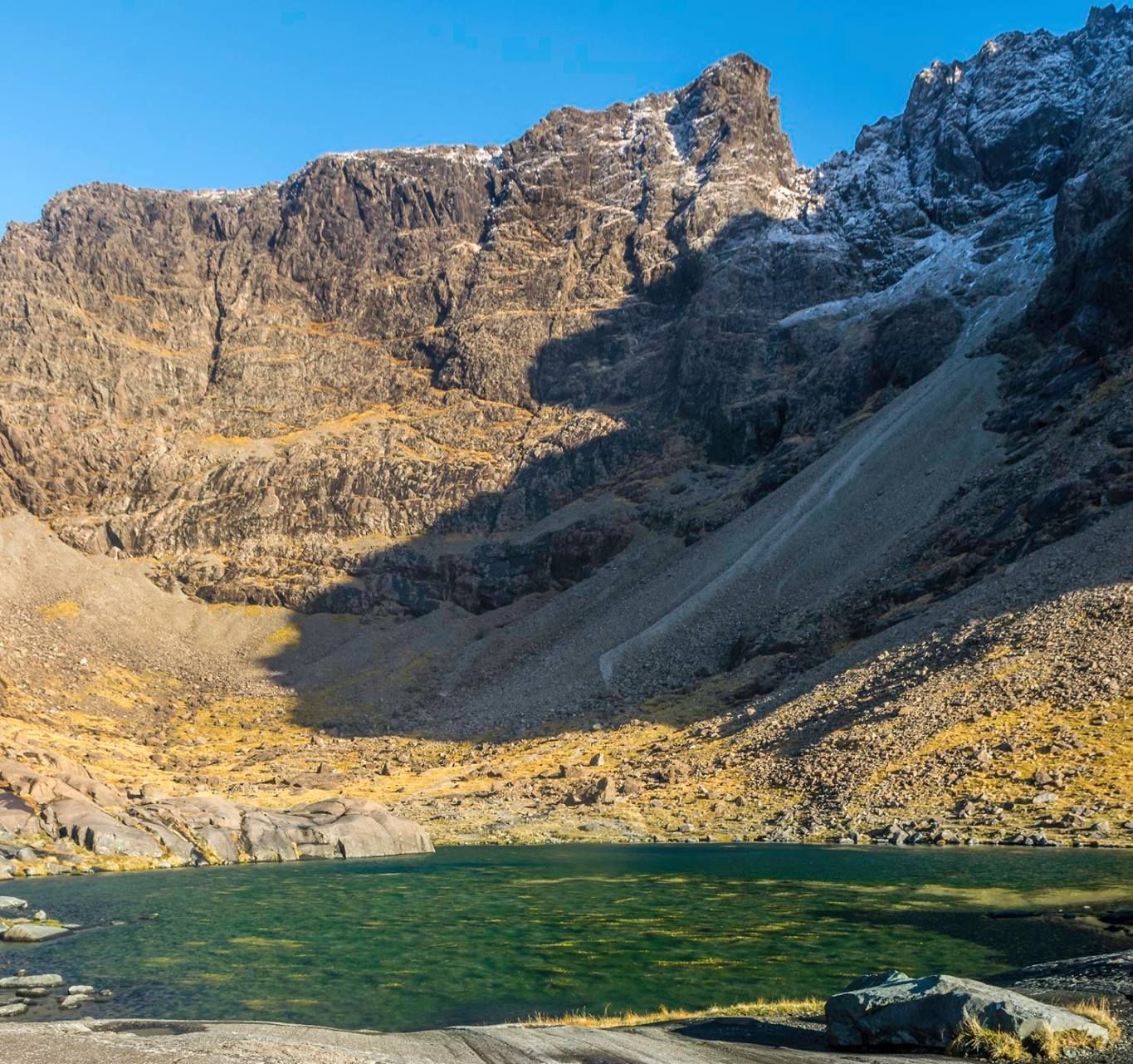 Coire Lagan on the Island of Skye