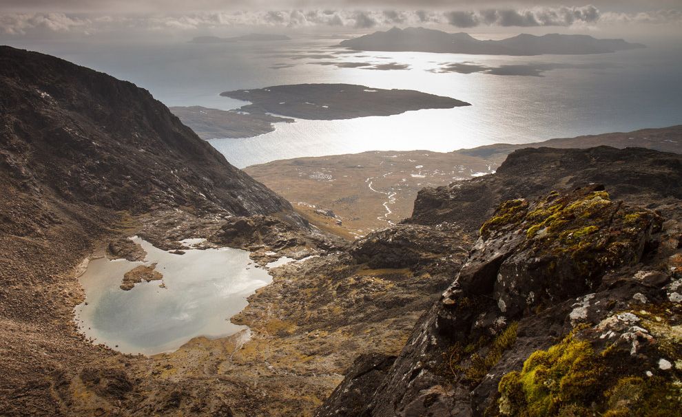 View from Sgurr Thearlaich